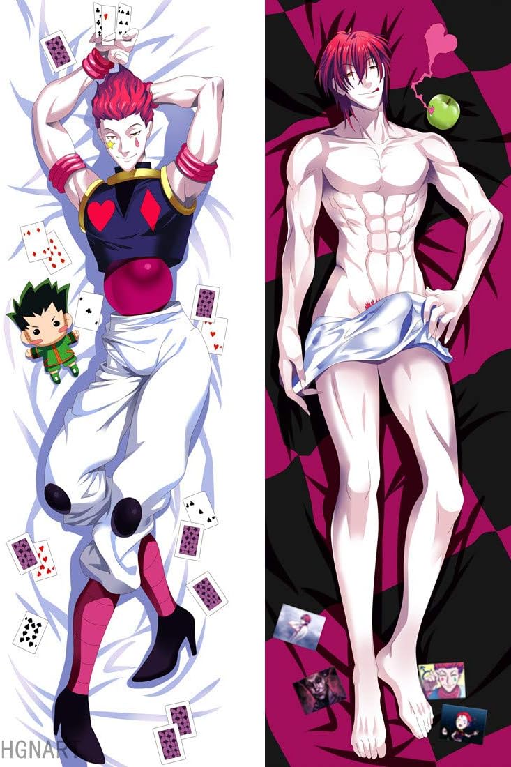 Home Goodnight Hisoka Hunter X Hunter Male Peach Skin 150x50cm(59in x 19.6in) Pillowcase