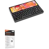 BoxWave Screen Protector Compatible with Ficihp Mechanical Keyboard K2 - ClearTouch Anti-Glare (2-Pack), Anti-Fingerprint Matte Film Skin