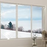 Yotache Window Insulation Kit 1.6m x 10m POF Shrink Film Indoor view 6