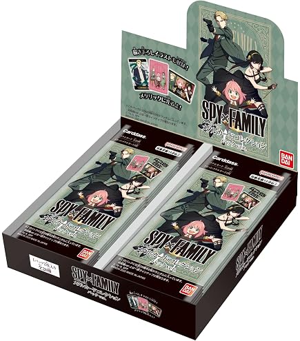 Amazon.com: BANDAI SPY x Family Metal Card Collection 2 Pack