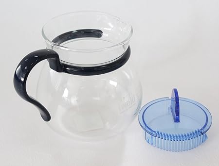 Pyrex iwaki Petit K842-BL - Tetera para microondas (400 ml), color ...