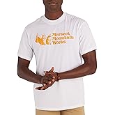MARMOT Men's MMW Short-Sleeve Tee - Screen Printed Graphic on Soft, Breathable, Eco-Friendly Cotton/Poly Blend