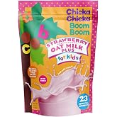 Chicka Chicka Boom Boom Oat Milk Plus Toddler Protein Drink Mix, Strawberry | Plant-based toddler protein drink mix with 23 vitamins and minerals, dairy-free formula, FOS for digestion and ages 1+.