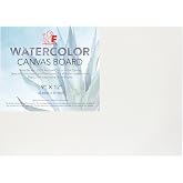FREDRIX Artist Series Primed Watercolor Archival Canvas Board, 9" x 12"