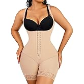 Lover-Beauty Fajas Colombianas Shapewear for Women Strapless Body Shaper Tummy Control Postpartum Faja Shorts Butt Lifter