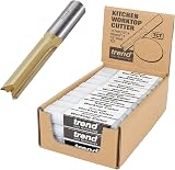 Trend 30-Piece Straight Two Flute Router Cutter 1/2in Shank 12.7mm
