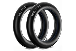 GLDYTIMES 2pcs 10x2.5/2.75 Scooter Tube, 60/70-6.5 Heavy-Duty Tube Fit for Gotrax G5 G6 Ninebot Max G30P G30LP F2 Pro Zero 10X Hiboy Max 3 Electric Scooter, Smart Self Balancing Electric Scooter