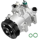 TadaMark AC Air Conditioner Compressor w/Clutch | 2011-2013 for Toyota Corolla &amp; Matrix 1.8L 1.8 2011 2012 2013, for 178322, 8831002710, 8831002711