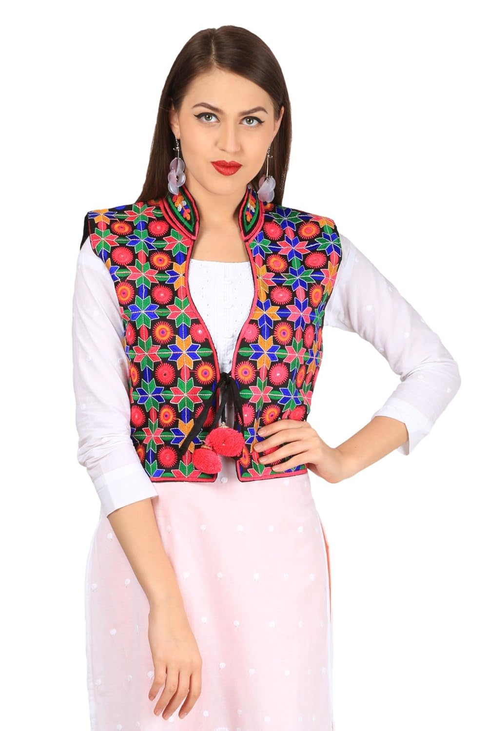 vastraa fusion cotton waistcoat