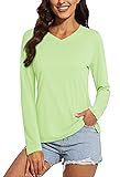 MAGCOMSEN Womens UPF 50+ Sun Protection Shirt Long