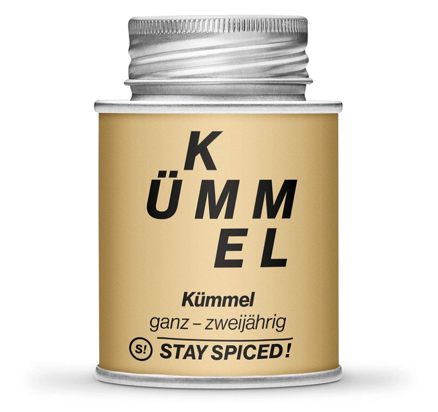 STAY SPICED Kümmel I Hochwertiges Reingewürze I Ganz I Anregend würzig I 170 ml