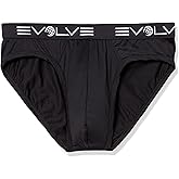 Evolve mens Sport Mesh 3 Pack No Show Briefs