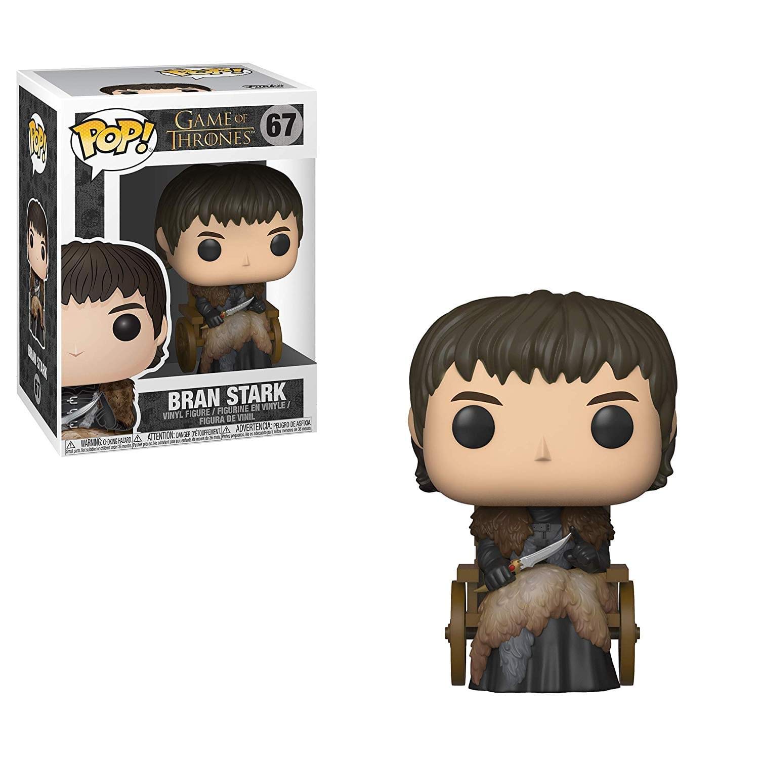 Funko POP! Vinyl: Game Of Thrones: Bran Stark - Collectable Vinyl Figure - Gift Idea - Official Merchandise - Toys for Kids & Adults - TV Fans - Model Figure for Collectors and Display