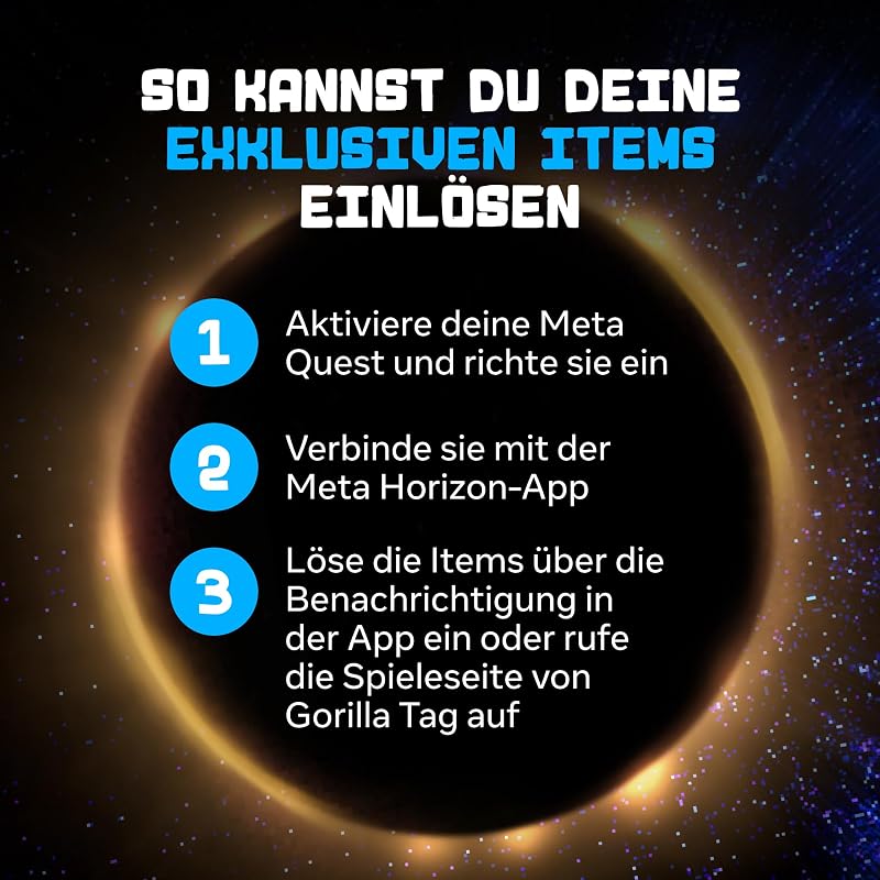3S 128 GB | VR-Headset – 33% mehr Speicher – Doppelte Grafikleistung – Virtual Reality ohne Kabel – Gorilla Tag Cardboard Monkenaut Bundle – Amazon Exclusive