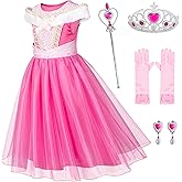 Princess Costume Girls Birthday Party Dress Up With Accessories Age 3-12 Years