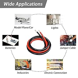 Dastard 8 Gauge Wire, Extra Flexible Silicone