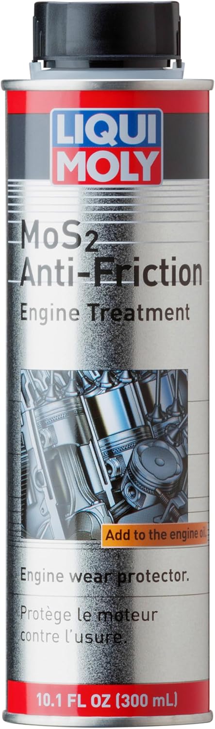 Liqui Moly MoS2 Anti-Friction Engine Treatment | 300 ml | Oil additive | SKU: 2009
