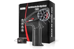 INJORA INT-T6M 2.4GHz Digital Radio Micro Transmitter Remote Control with 6CH Receiver for 1/24 1/18 RC Upgrade(T6M)