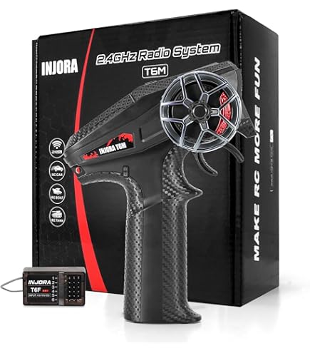 Amazon.com: Kyosho PERFEX KT-18 ASF - Transmisor de 2,4 GHz para