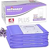 Diaper Pail Refills Increased 30% length Compatible with Dekor Plus Diaper Pails Lavender Scent Holds up to 3016 Diapers (4 Pack)