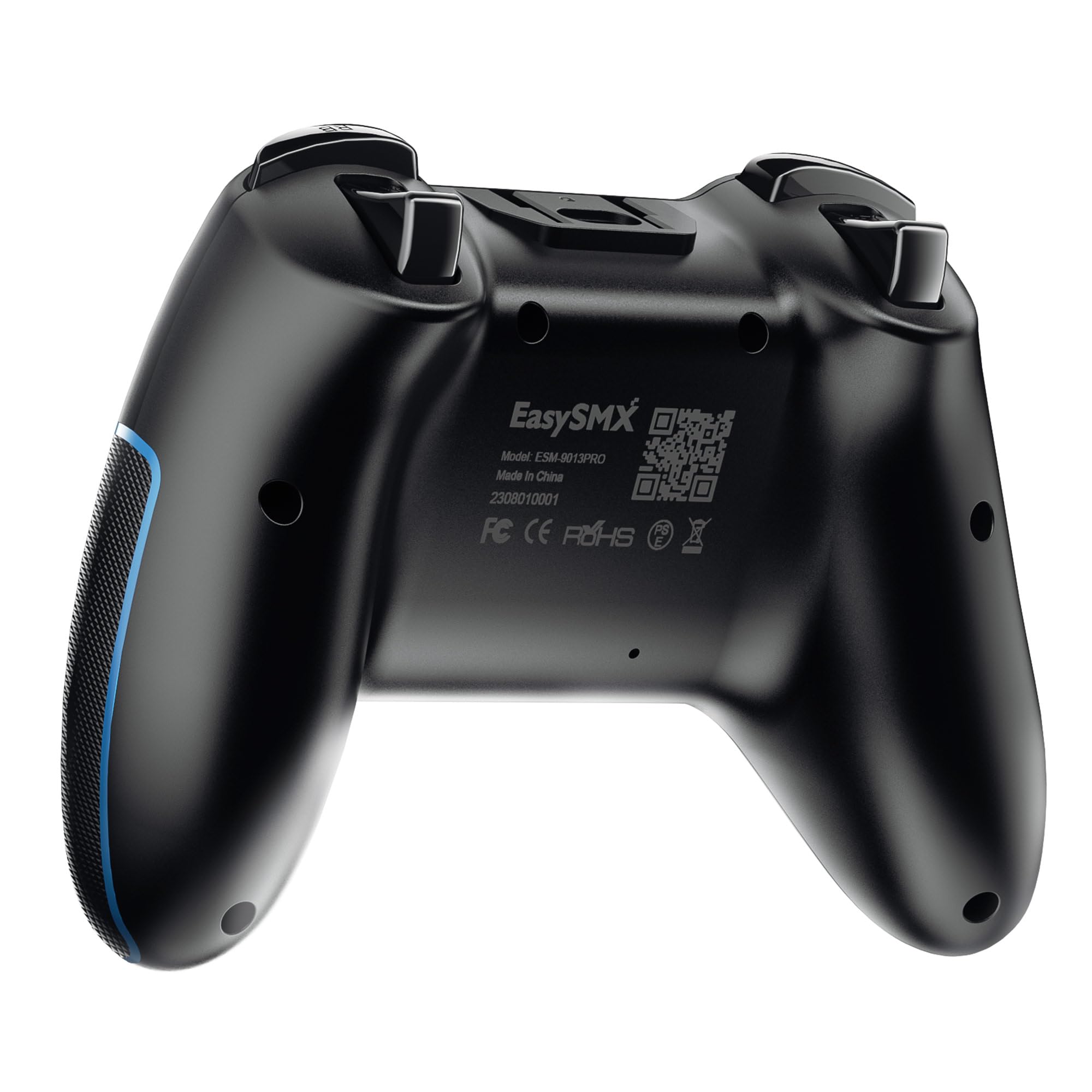 EasySMX 9013Pro Wireless Controller for Windows PC/PS3/Android Phone&Tablet&TV BOX/iPhone/iPad/Switch/Stesm Deck/Tesla, Bluetooth Controller Gamepad with Hall Effect Triggers-Comfort for Big Hand