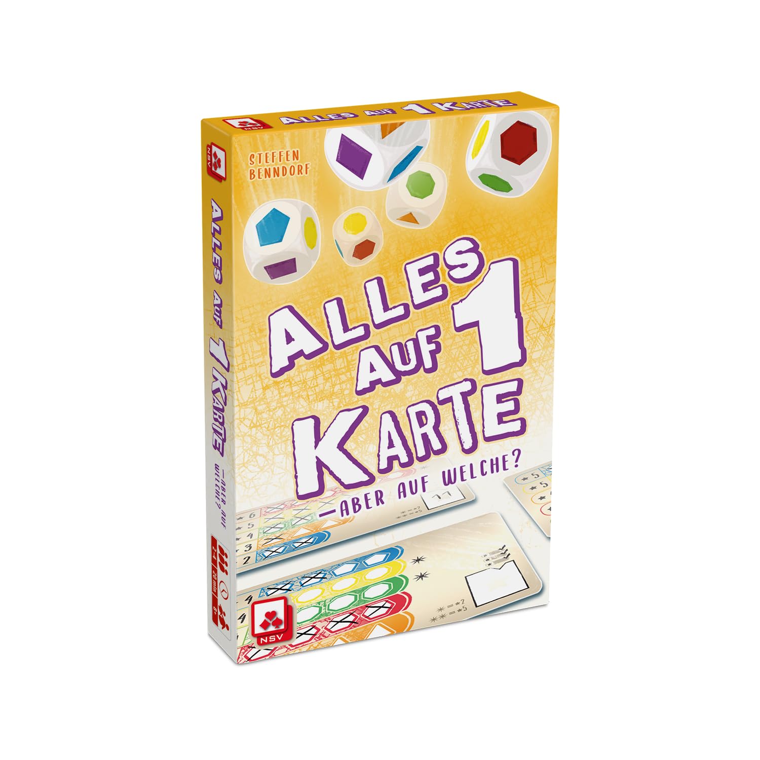 NSV - 4112 - ALLES AUF 1 KARTE - dice game (german edition)