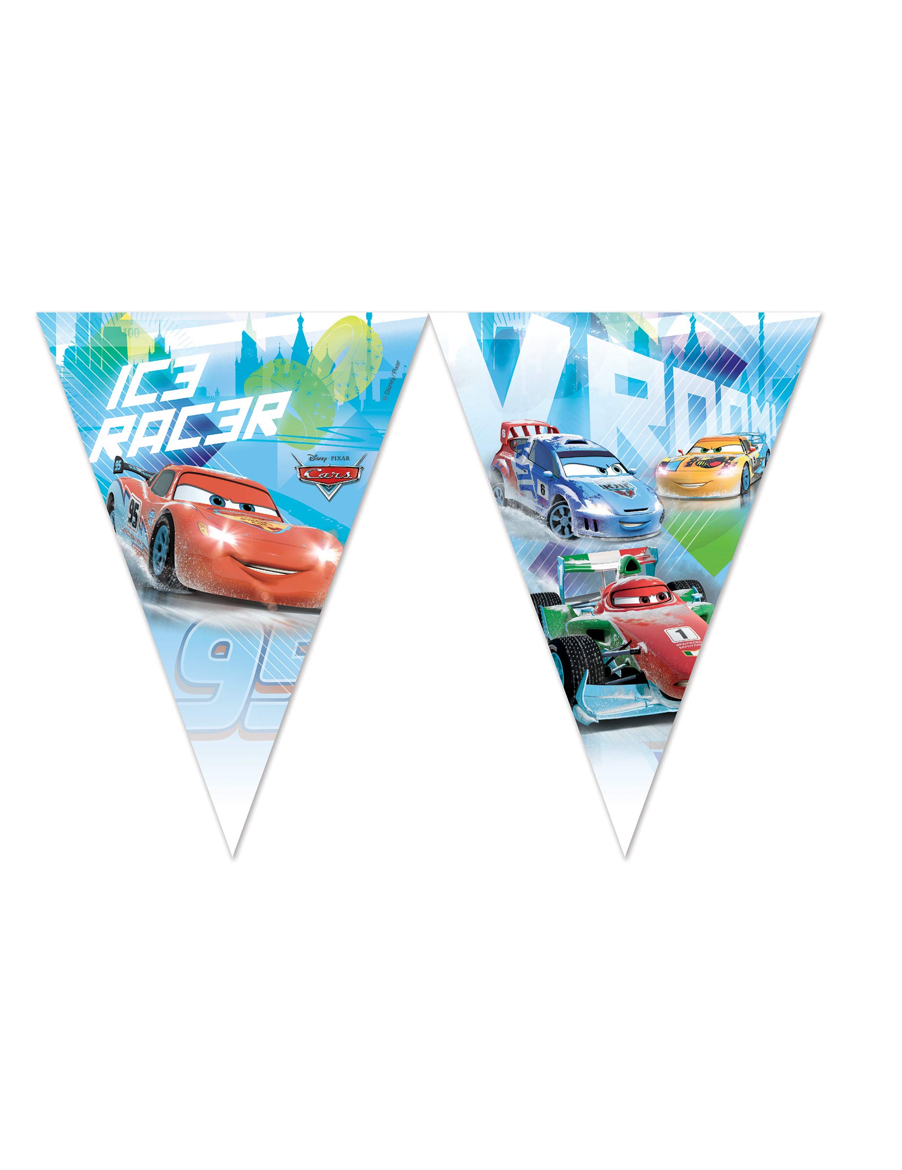 Generique Flag Garland Cars Ice Racers