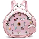 CHERRY SAUCE Ita Bag Multi-Purpose Backpack Crossbody Satchel Purse Kawaii Pin Display