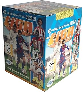 LIGA ESTE Caja con 200 cromos Chicles Panini 2020-2021: Amazon.es: Juguetes y juegos
