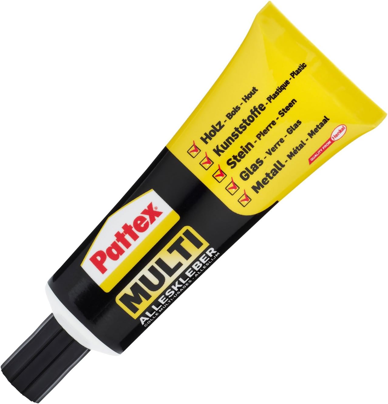 Pattex 1345747"Multi" General Purpose Glue, Black/Yellow, 50 g Home Improvement