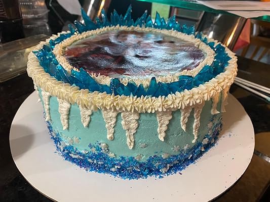 Buy Disney Frozen Ii Elsa Ana Cake Topper Round 8 Online In Taiwan B07zvx5ndv