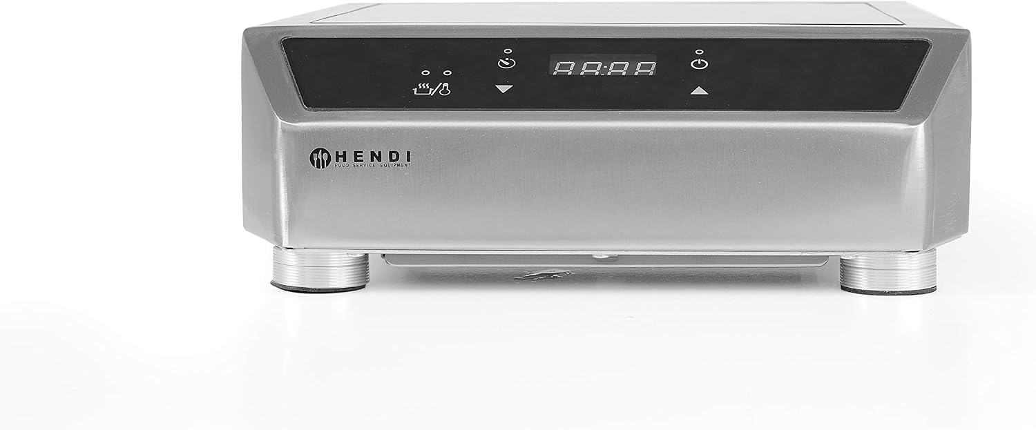 Hendi 3500 D Induction Cooker, Stainless Steel, 340x440x(h) 120 mm - Image 3