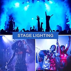 Gonhom 4 Pack A19 LED Blue Light Bulb,9 Watt Blue