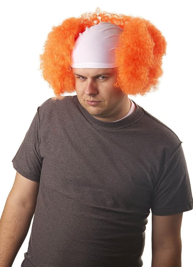My Costume Wigs Men's Homey The Clown Wig (Orange) One Size