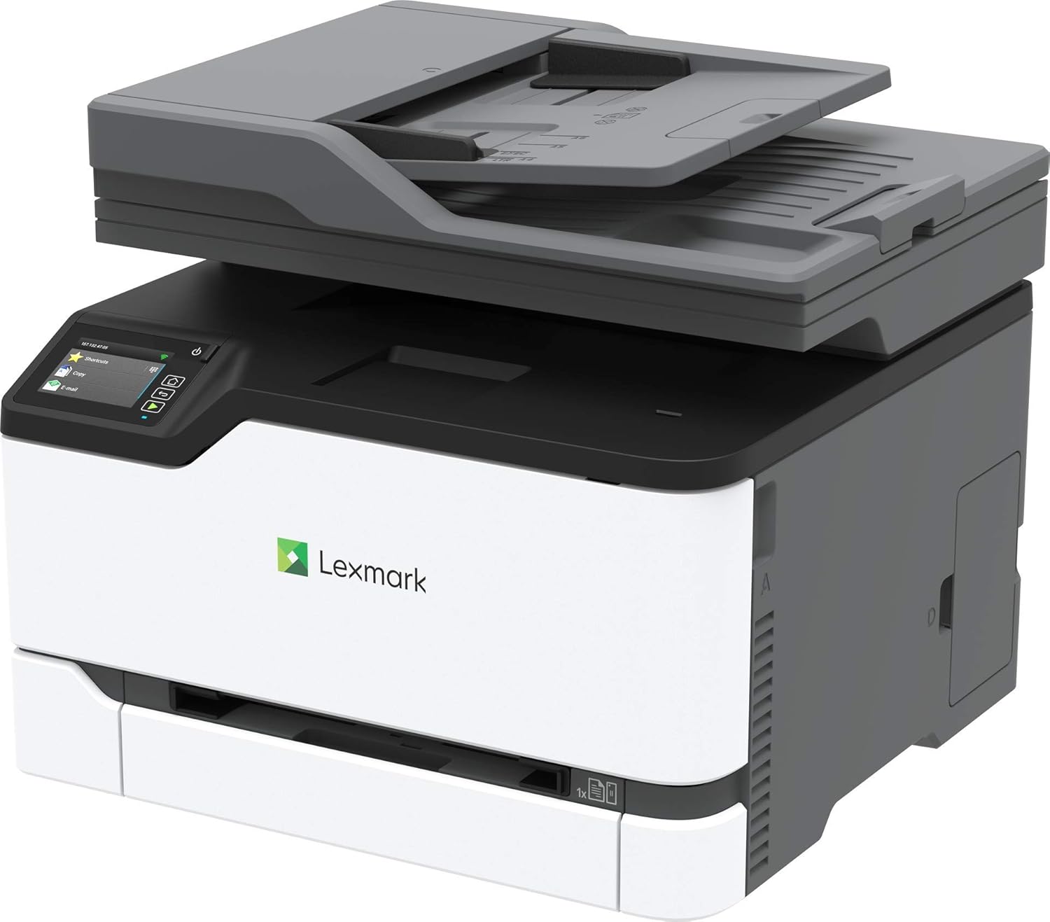 Lexmark MC3426adw Color Laser Multifunction Product with Print, Copy, Fax, Scan and Wireless Capabilities, Plus Full-Spectrum Security and Print Speed up to 26 ppm (40N9360), White, Small: Electronics