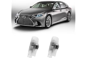 THINGRIFIC 2Pcs Never Fade Car Door Lights Logo Projector Compatible with LS/ES/is/LX/RX/GS/GX/RC/UX Car Accessories, 3D Ghost Shadow Lamp