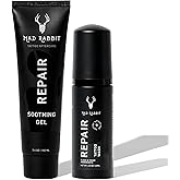 Mad Rabbit Tattoo Aftercare Bundle – Tattoo Soap & Soothing Gel – Fragrance-Free Foam Wash & Anti-Itch Moisturizer – Clean, Vegan, Unscented Tattoo Care for New Tattoos