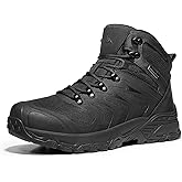 NORTIV 8 Men's Waterproof PRO Hiking Boots Outdoor Lightweight Non-Slip Arch Support Trekking Camping Ankle Boots Armadillo Update