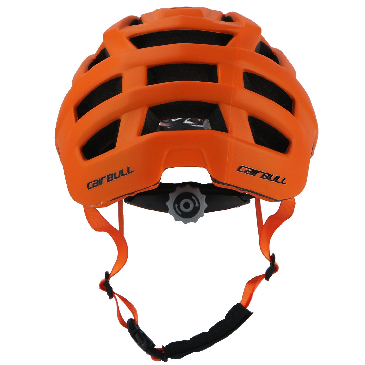 Casque De Vélo Adulte Unisexe Ultralight Cairbull 55-61 Cm Avec Pare-soleil - Orange - Sport