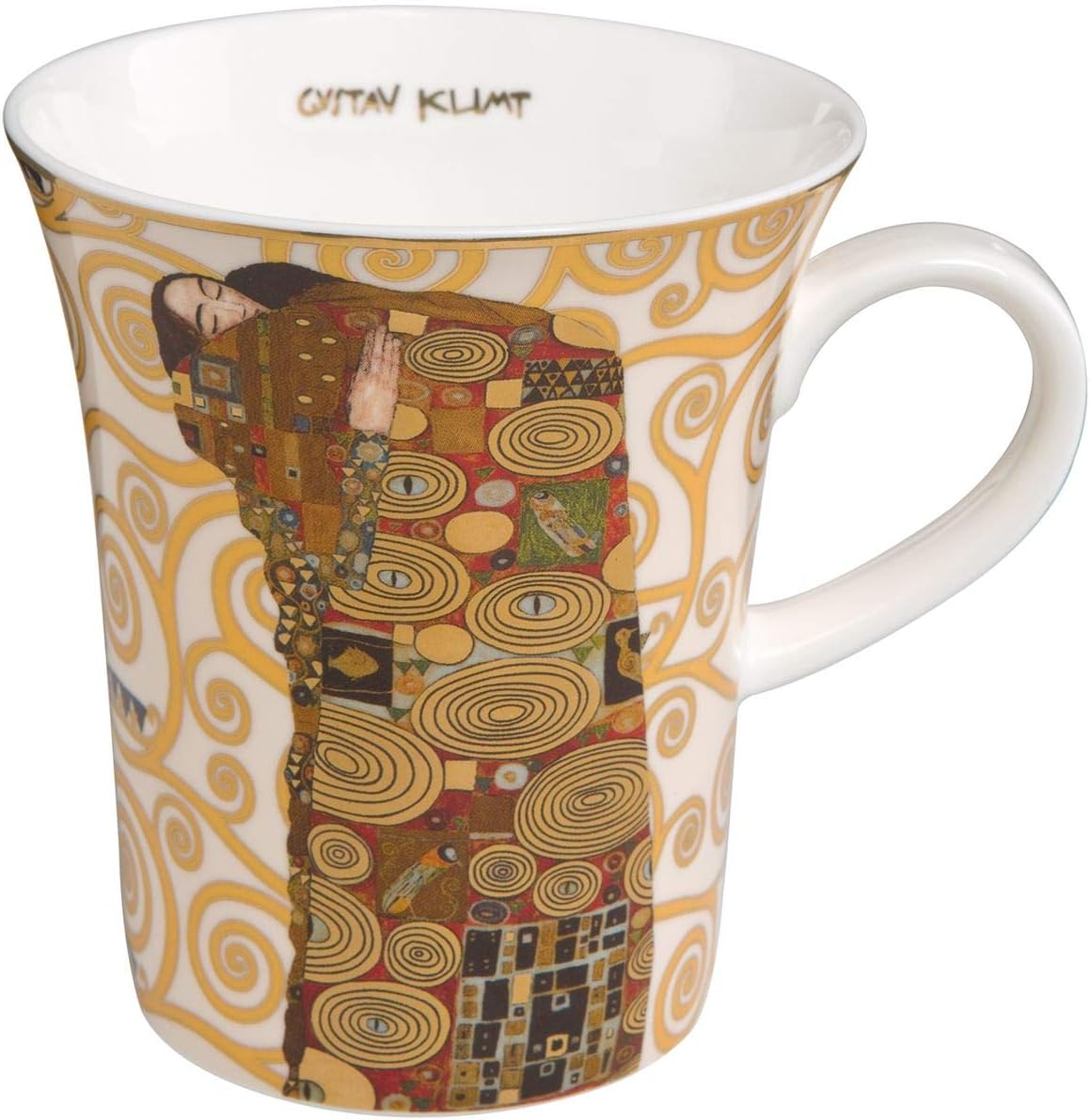 Gustav Klimt Fulfilment Fine Bone China Artist Mug 11cm by Goebel 67011261