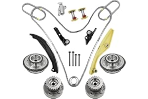 3.5 Ecoboost Timing Chain Kit With Vvt Cam Phaser AT4Z6K297B Fits 2011-2013 Ford F150 Flex Taurus Fusion 3.5L 3.7L, Mercury M