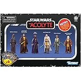 STAR WARS Retro Collection The Acolyte Multipack, 3.75 Inch Collectible Action Figure 6-Pack