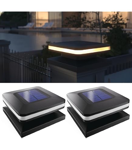 7 Luces Solares Redondas Para Césped, Luces Para Caminos, Lá