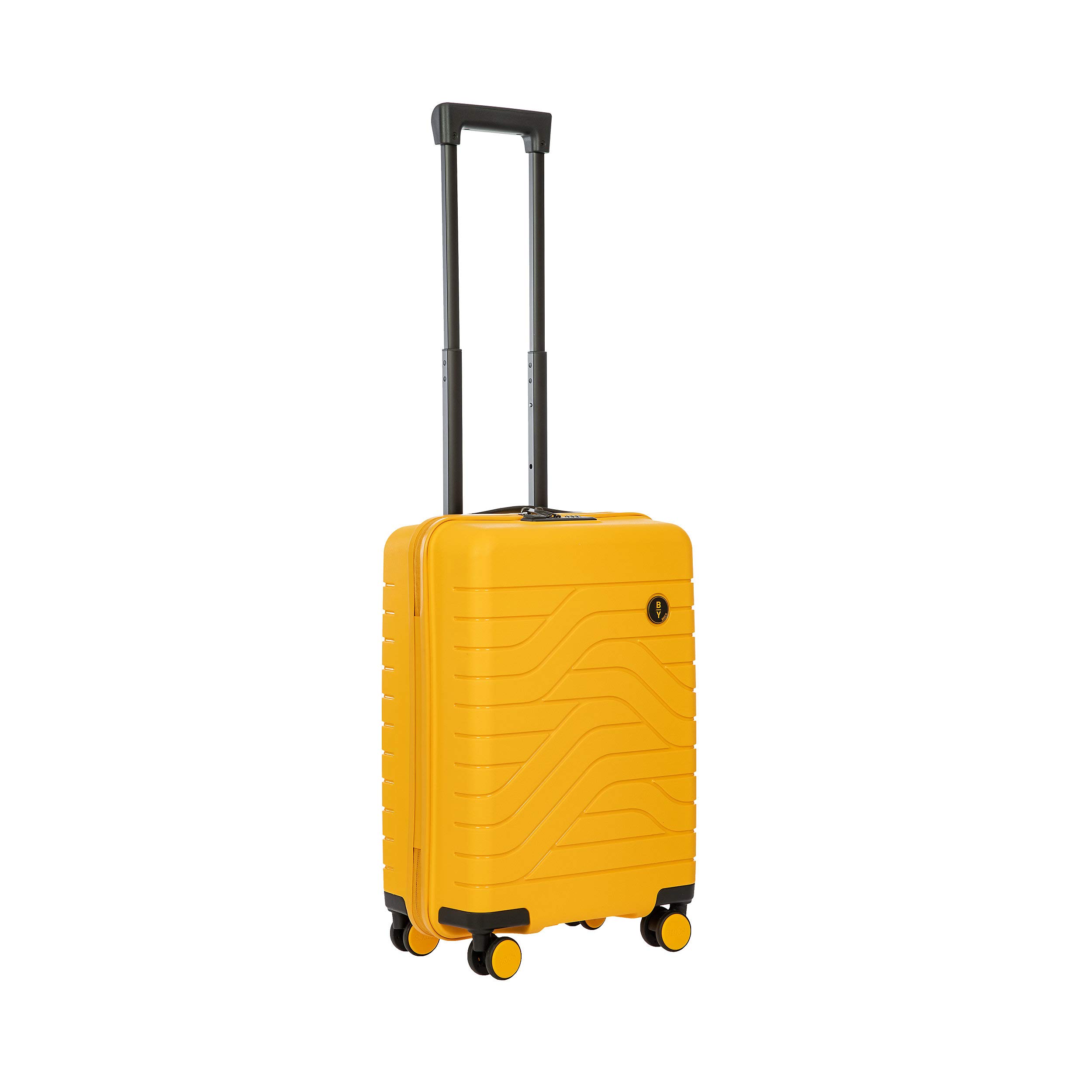 Bric's B|Y Ulisse 21-Inch Spinner - Luxury Carry-On Luggage With Spinner Wheels - Hard Shell Suitcases Made From Durable Polypropylene and Polycarbonate - Mango