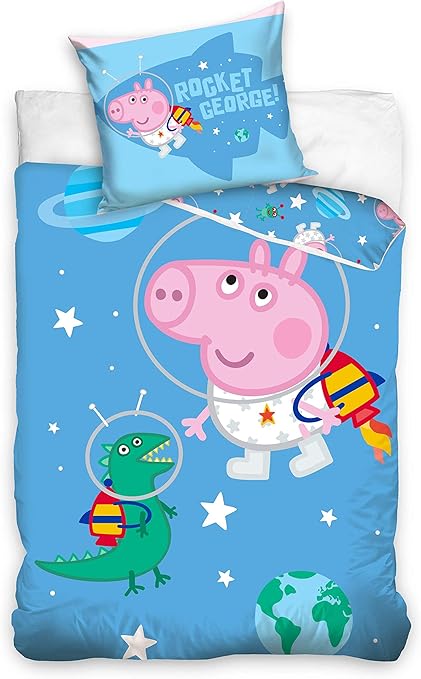 peppa pig cot bedding