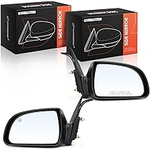Passenger Side Mirror For (2006 2007 2008 2009 2010) Hyundai Sonata Unpainted Heated Non-Folding Right Outside Rear View Replacement Door Mirror, Complete Wing Mirrors - Canada