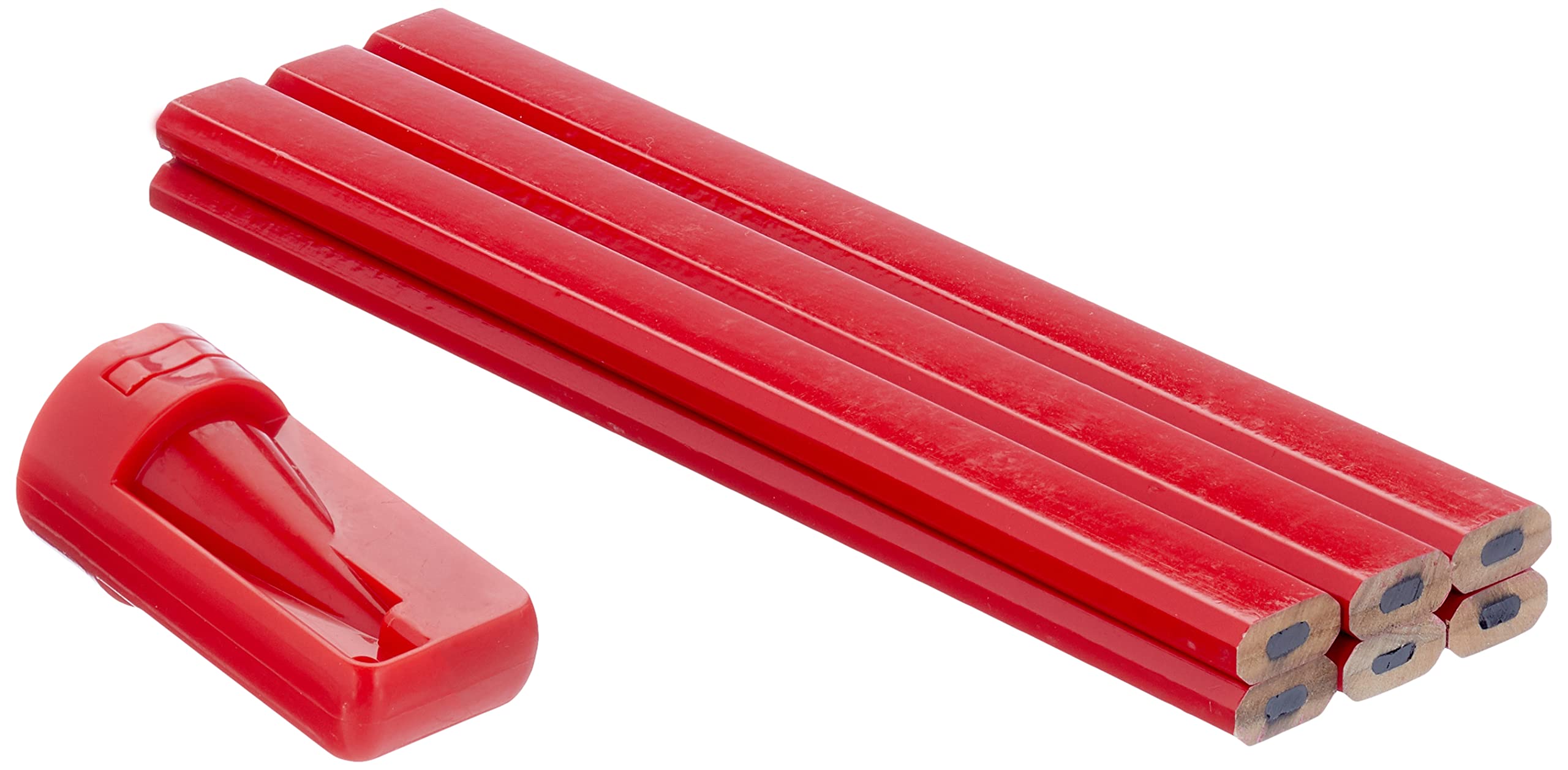 CON:P B26327 Carpenter's Pencil Set - Clear (7-Piece)