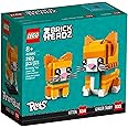 LEGO BrickHeadz Ginger Tabby Cat Set 40480