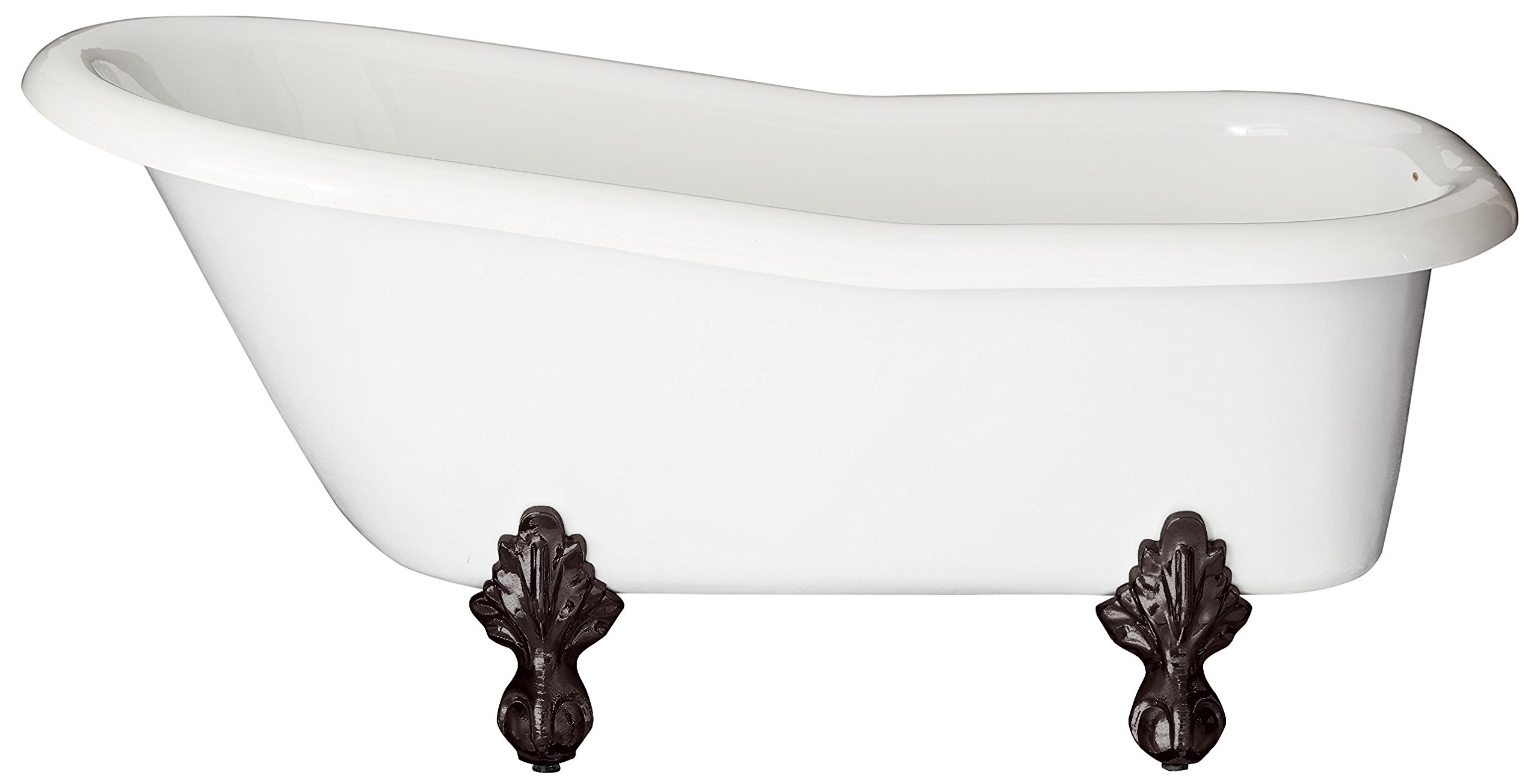 Restoria Bathtubs The Imperial Bathtub Oil Rubbed Bronze Clawfeet 7 Inch Faucet Drillings on