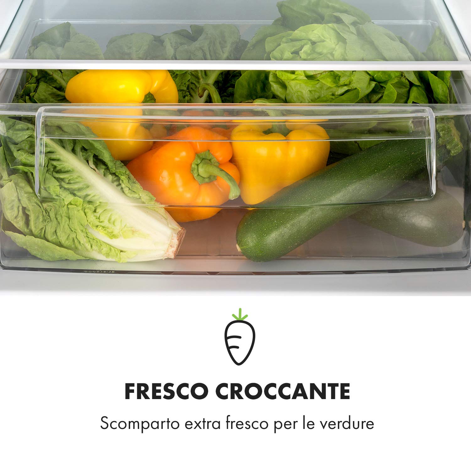 Klarstein Luminance Frost nevera con congelador combinado ...